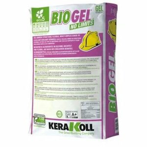 Клей для плитки Kerakoll BioGel No Limits серый 25 кг