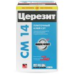 Клей для керамической плитки и керамогранита Ceresit CM 14 Extra 25 кг