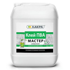 Клей ПВА Лакра Мастер универсальный 10 кг