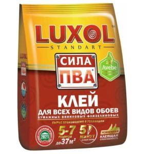 Клей обойный Luxol Сила ПВА Standart 200 г