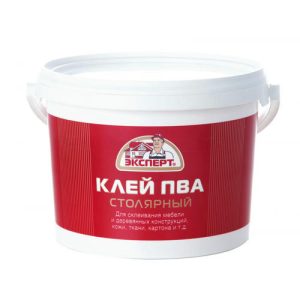 Клей ПВА ЭКСПЕРТ столярный 0,9 кг