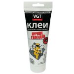 Клей ремонтно-монтажный VGT прозрачный 0,25 кг