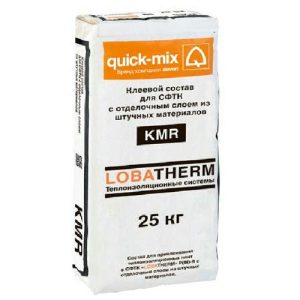 Состав клеевой для утеплителя Quick-Mix для СФТК серый 25 кг