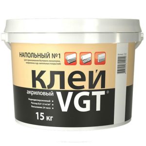Клей напольный VGT № 1 Эконом 15 кг