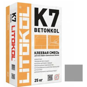 Смесь клеевая Litokol Betonkol K7 серая 25 кг