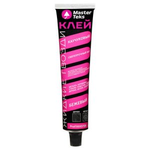 Клей монтажный MASTERTEKS PM 901 жидкие гвозди сверхпрочный 120г бежевый