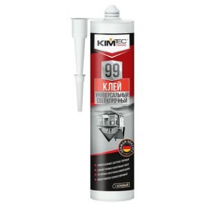 Клей монтажный KIM TEC 99 280мл универсальный сверхпрочный бежевый