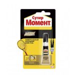 Клей универсальный Момент Супер Высокопрочный 3 г