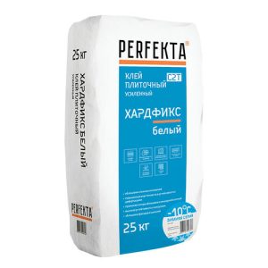 Клей плиточный усиленный Perfekta Хардфикс Зимняя серия C2 Т 25 кг