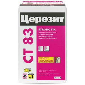 Клей для крепления плит Ceresit CT 83 25 кг