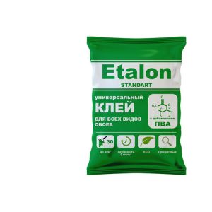 Клей ETALON Standart для обоев универсальный 200 г