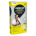 Клей-гель для мрамора, камня и керамогранита Vetonit Comfort Extreme Fix белый 20 кг