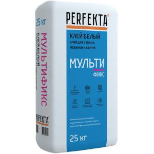 Клей для плитки Perfekta Мультификс белый 25 кг