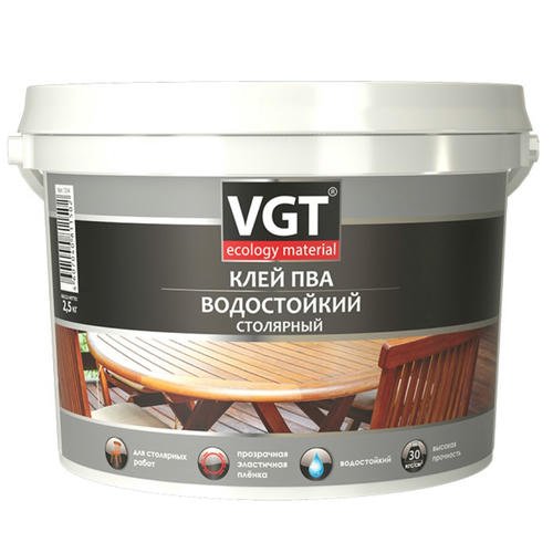 Клей ПВА водостойкий VGT 2,5 кг