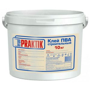 Клей ПВА Bergauf Praktik Строительный универсальный 10 кг