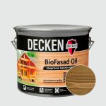 Масло-лазурь DECKEN Bio Fasad Oil Spice Бренди 2,5 л