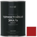 Эмаль термостойкая Elcon Max Therm 700 градусов красно-коричневая 0,8 кг