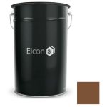 Эмаль термостойкая Elcon КО-868 400 градусов коричневая 25 кг