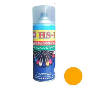 Эмаль аэрозольная HS-I №6/400ml "ORANGE RED"(оранжево-красный)