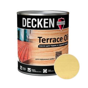 Масло DECKEN Terrase Oil Wood для террас Лиственница 0,75 л
