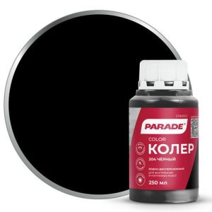 Паста колеровочная PARADE 0,25л 204 чёрный