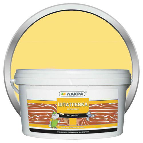 Шпатлевка акриловая по дереву Лакра Сосна 0,6 кг