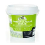 Эмаль акриловая полуматовая База А Эксперт 1кг