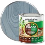 Масло деревозащитное Здоровый дом для террас и полов серо-голубое 0,75 л