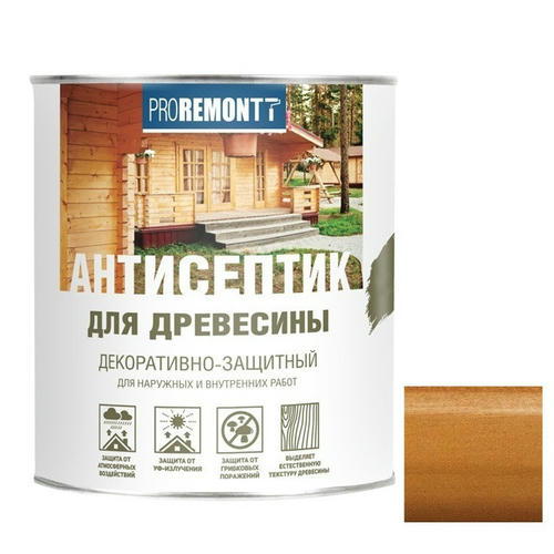Антисептик для древесины Proremontt Тик 0,8 л