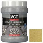Эмаль антикоррозионная по металлу VGT ВД-АК-1179 Профи перламутровым пигментом латунь 0,23 кг