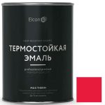 Эмаль термостойкая Elcon Max Therm 400 градусов ярко-красная 0,8 кг