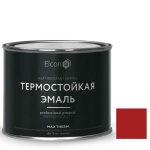 Эмаль термостойкая Elcon Max Therm 700 градусов красно-коричневая 0,4 кг
