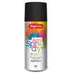 Краска аэрозольная MAGIC LINE акриловая 265г черная матовая #010