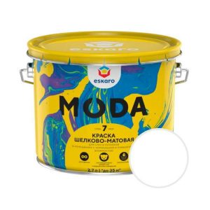 Краска ESKARO Moda 7 для стен и потолков 2,7 л