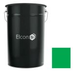 Грунт-эмаль антикоррозионная Elcon ХВ-0278 зелёная RAL 6002 25 кг