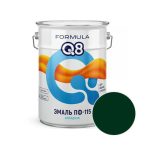 Эмаль FORMULA Q8 ПФ-115 Зеленый 20 кг