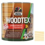 Пропитка декоративная для защиты древесины Dufa Woodtex алкидная бесцветная 0,9 л