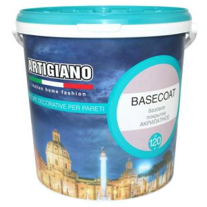 Краска грунтовочная ARTIGIANO Basecoat 9л белая