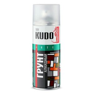 Грунт KUDO 2001 универсальный алкидный 520мл серый