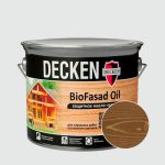Масло-лазурь DECKEN Bio Fasad Oil Spice Коньяк 2,5 л