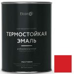 Эмаль термостойкая Elcon Max Therm 400 градусов красная 0,8 кг