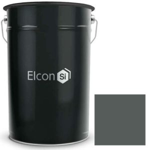 Эмаль термостойкая Elcon Max Therm 600 градусов антрацит 25 кг