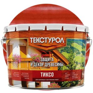 Средство для защиты древесины Текстурол Тиксо Рябина 10 л