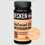 Масло-лазурь DECKEN Bio Fasad Oil Spice Бесцветный 0,125 л