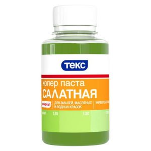 Паста универсальная № 7 Салатная 0.1л /Текс