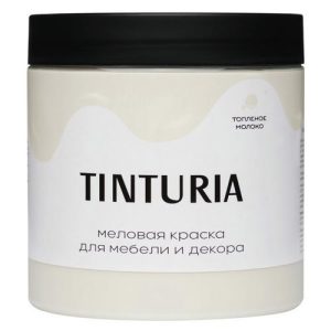 Краска для мебели и декора TINTURIA 0,75кг топленое молоко