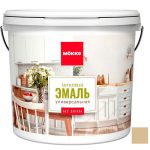 Эмаль акриловая универсальная Mokke 12798 матовая Топлёное Молоко 2 кг