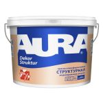 Краска в/д AURA decorstructur структурная 10л