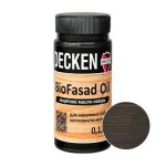 Масло-лазурь DECKEN Bio Fasad Oil Wood Эбен 0,125 л