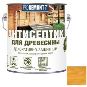 Антисептик для древесины Proremontt орегон 2,5 л